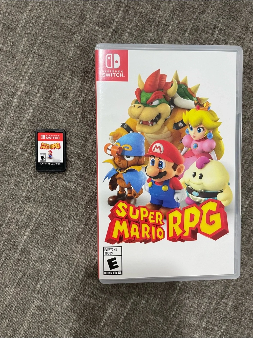 Nintendo Super Mario RPG - Game Case & Cartridge